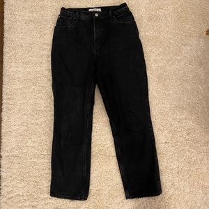 A&F Curve Love 90s Straight Ultra High Rise Jeans